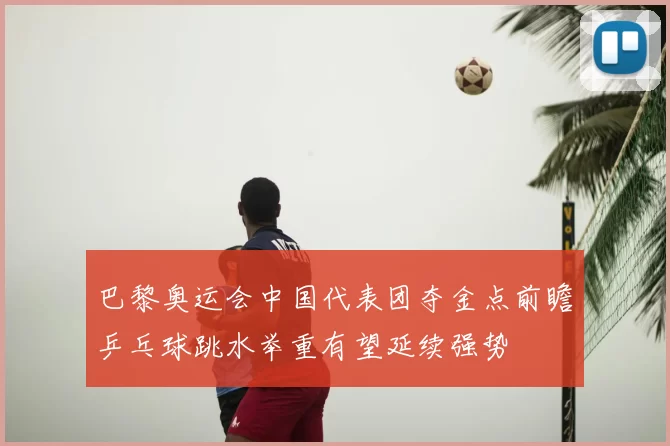 巴黎奥运会中国代表团夺金点前瞻乒乓球跳水举重有望延续强势